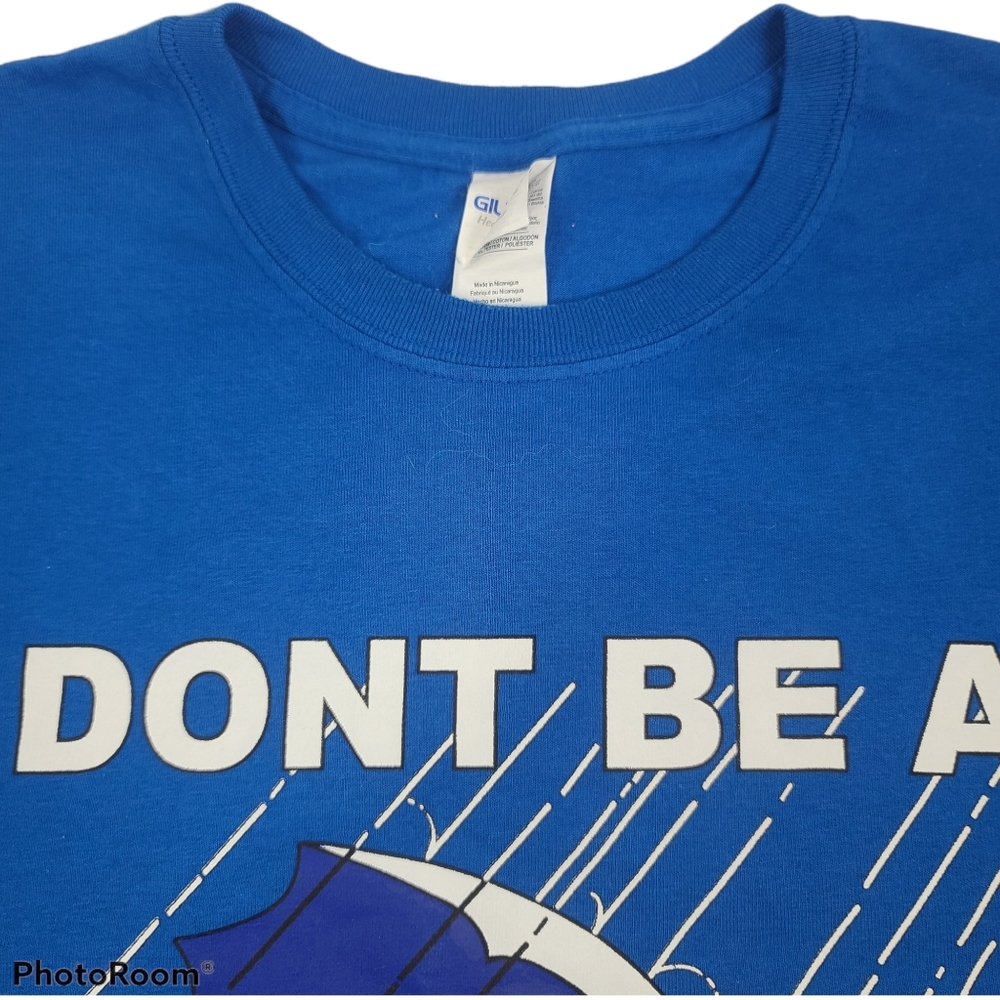 SOLD EBAY Gildan Blue Don't Be Salty Tshirt Adult SIZE XL - Picture 2 of 7